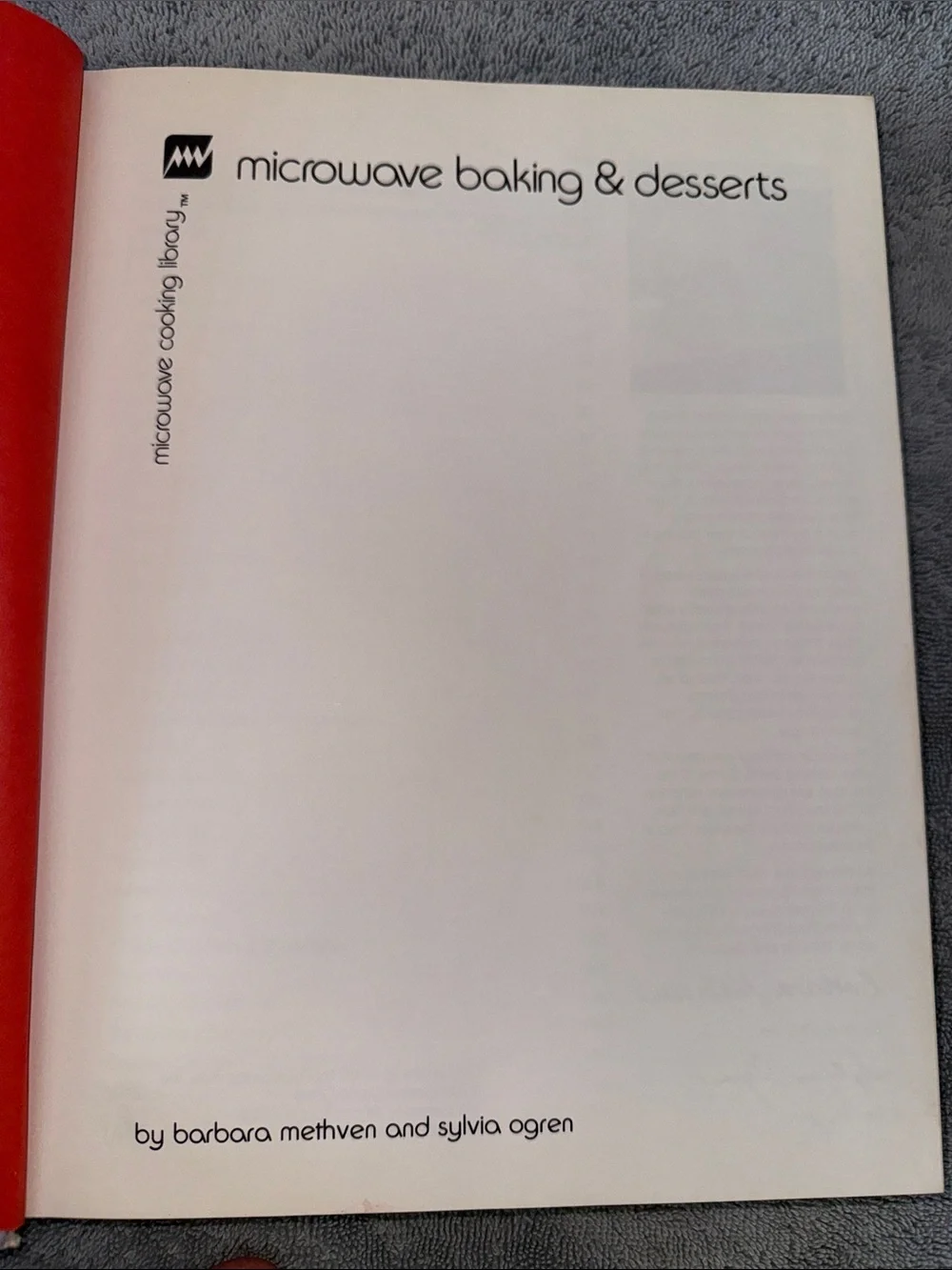 N/A microwave baking